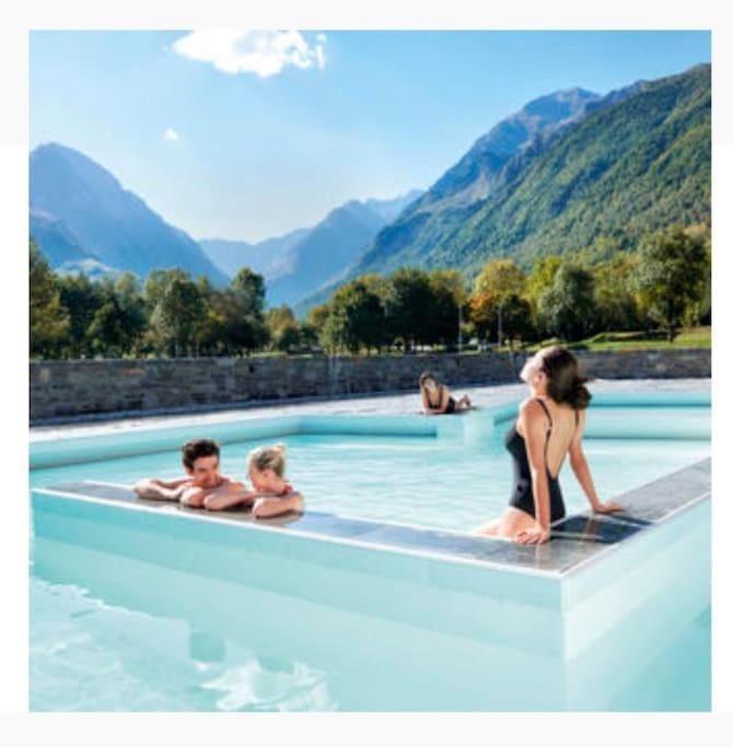 Appartement 4-6 Pers Proche Centre Village Saint-Lary-Soulan Kültér fotó
